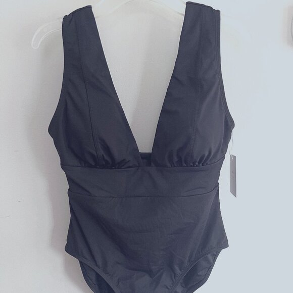 NEW: Andie 'Mykonos' Swimsuit, Black, Size S - Picture 3 of 9